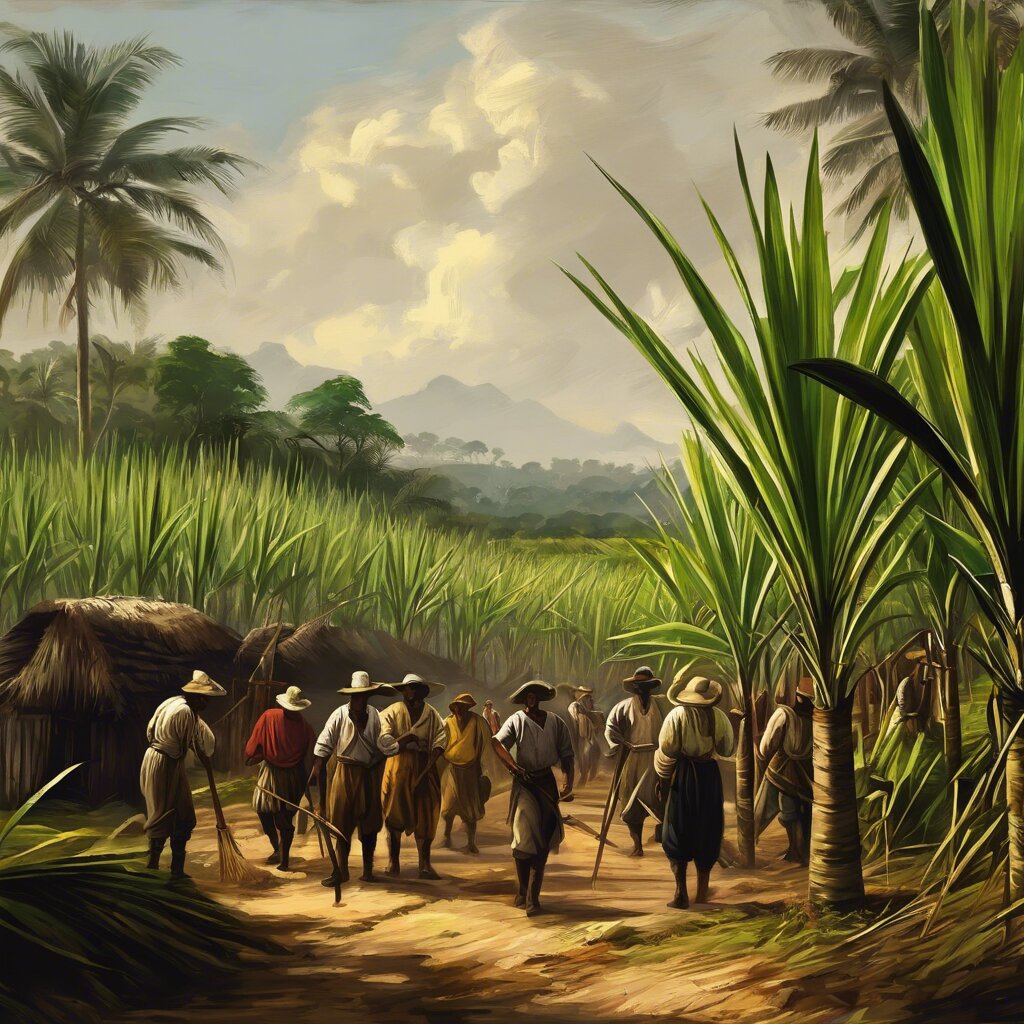 Engenho de açúcar no Brasil Colonial